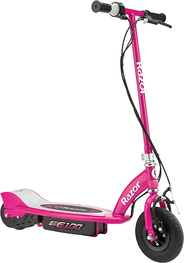Pink scooter for adults