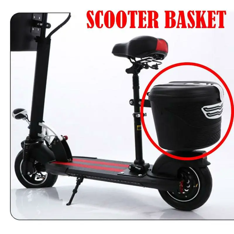 E Scooter with Basket