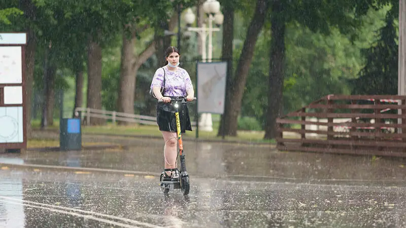 Can You Ride an Electric Scooters in the Rain?